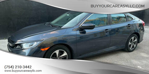 2019 Honda Civic for sale at BuyYourCarEasyllc.com in Hollywood FL
