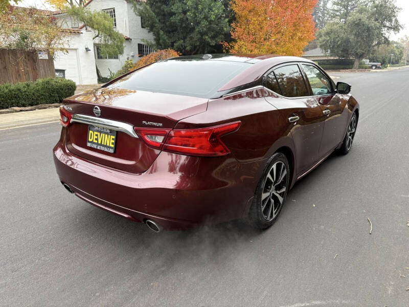 2018 Nissan Maxima Platinum