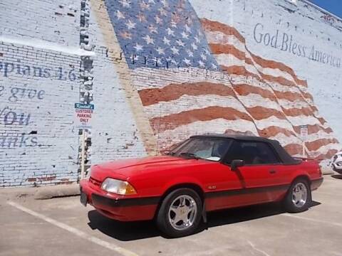 1989 Ford Mustang for sale at LARRY'S CLASSICS in Skiatook OK
