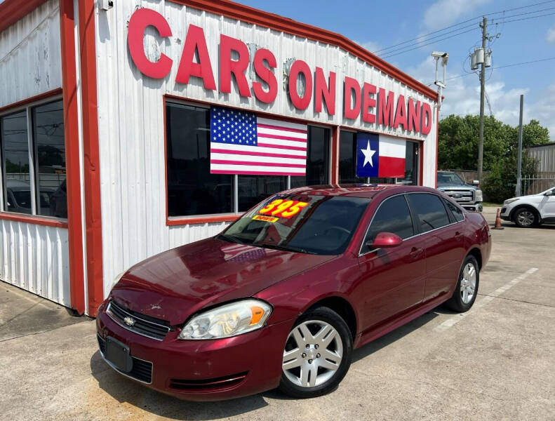 2009 Chevrolet Impala for sale at Cars On Demand 2 in Pasadena TX