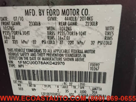 2010 Ford Escape XLT