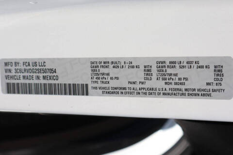 2025 RAM ProMaster