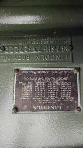 1948 Lincoln Continental