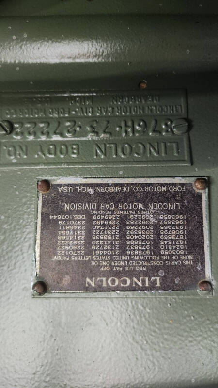 1948 Lincoln Continental