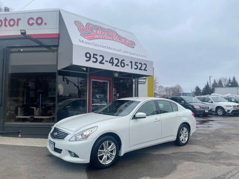 2011 Infiniti G25 Sedan for sale at Mainstreet Motor Company in Hopkins MN