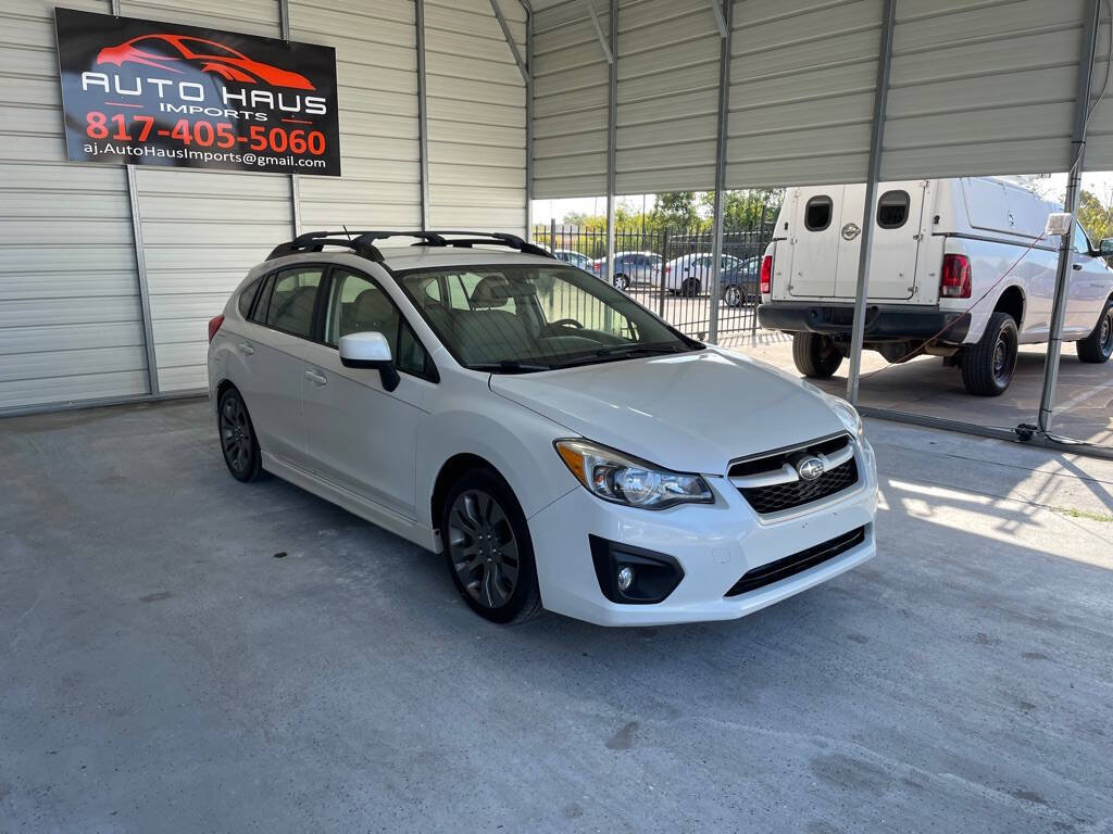 2014 Subaru Impreza for sale at Auto Haus Imports in Grand Prairie, TX