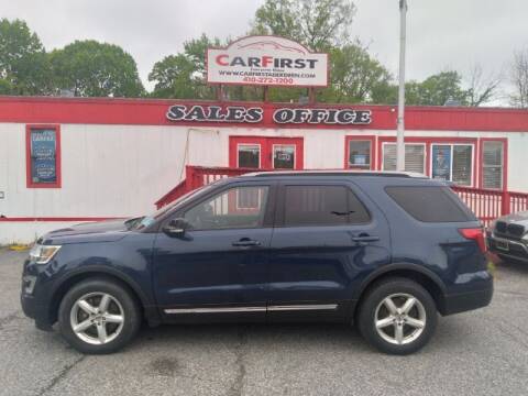 2017 Ford Explorer for sale at CARFIRST ABERDEEN in Aberdeen MD