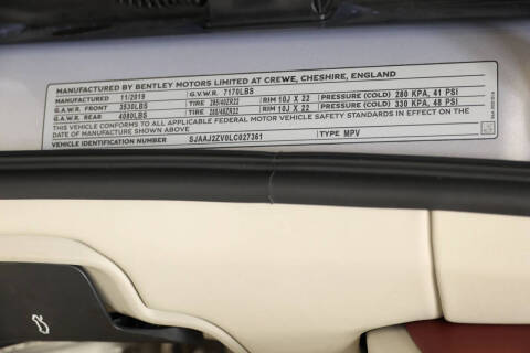 2020 Bentley Bentayga Hybrid