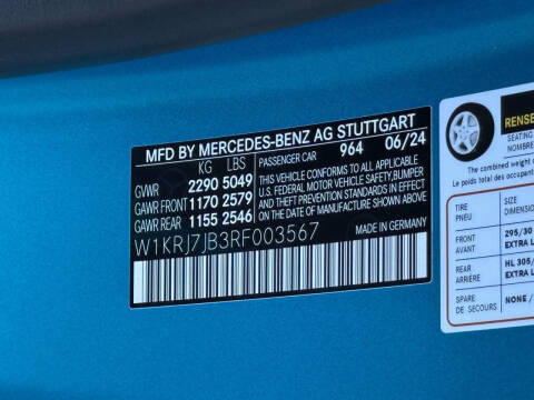 2024 Mercedes-Benz AMG GT 63