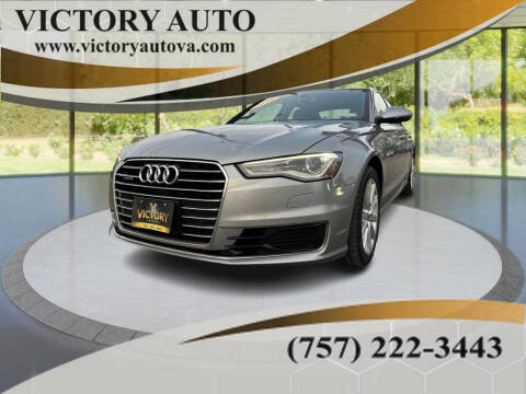 2016 Audi A6 for sale at Victory Auto in Chesapeake VA