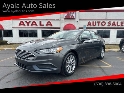 2017 Ford Fusion for sale at Ayala Auto Sales in Aurora IL