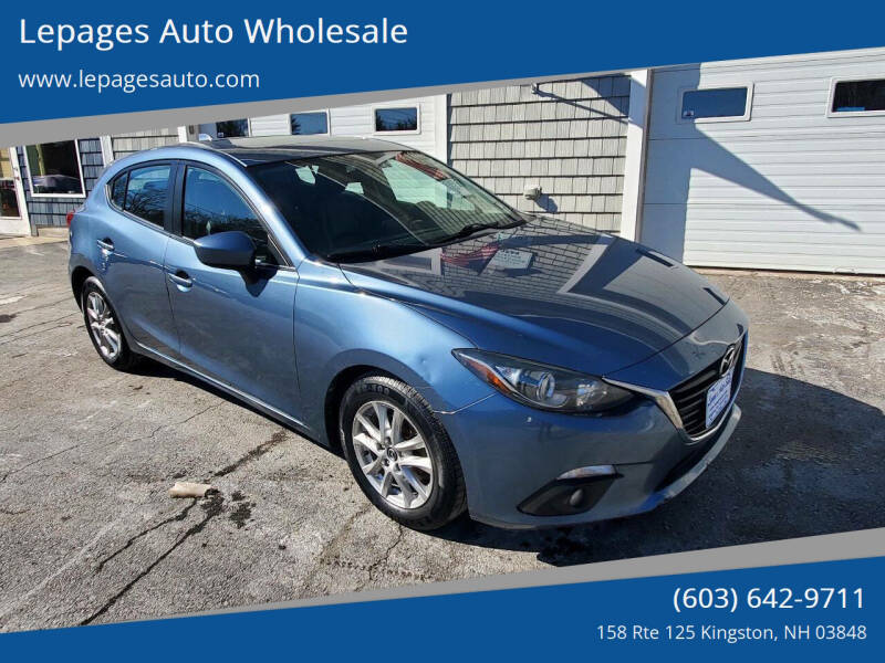 2015 Mazda MAZDA3 for sale at Lepages Auto Wholesale in Kingston NH