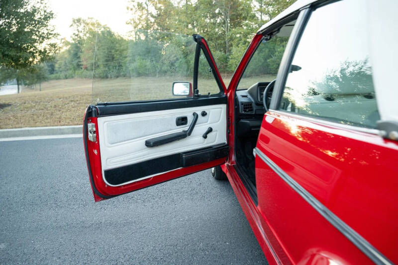 1988 Volkswagen Cabriolet