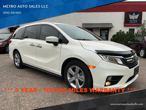 2019 Honda Odyssey for sale at METRO AUTO SALES LLC in Blaine MN