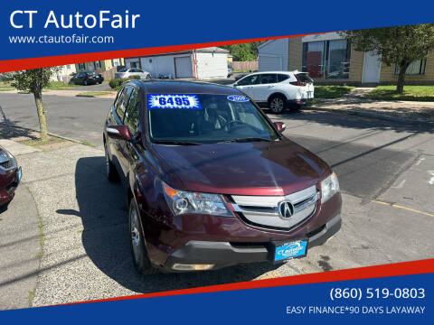 2009 Acura MDX for sale at CT AutoFair in West Hartford CT