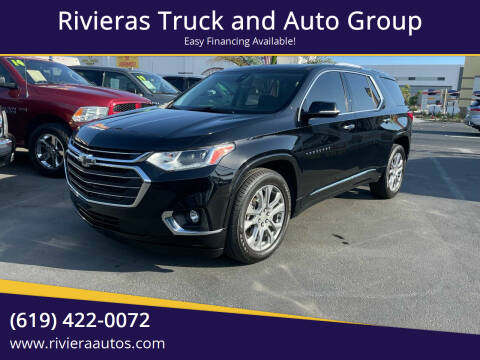 2018 Chevrolet Traverse for sale at Rivieras Truck and Auto Group in Chula Vista CA