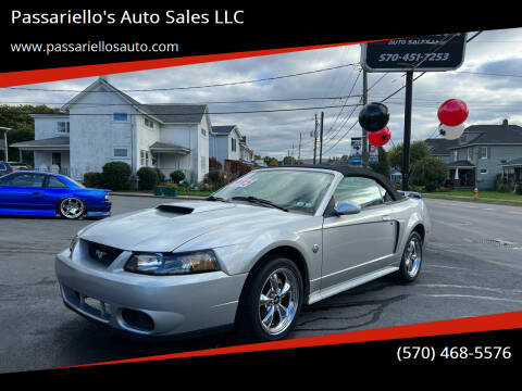 2001 Ford Mustang for sale at Passariello's Auto Sales LLC in Old Forge PA