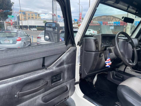 2000 Jeep Wrangler SE