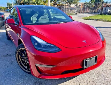 2022 Tesla Model 3 for sale at Vice City Deals in North Miami Beach FL