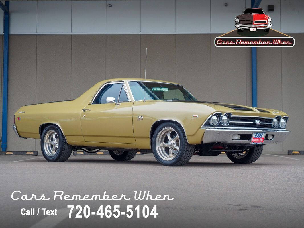 1969 Chevrolet El Camino For Sale 1969 Chevrolet El Camino For Sale