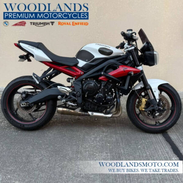 2017 Triumph Street Triple R ABS Crystal Wh