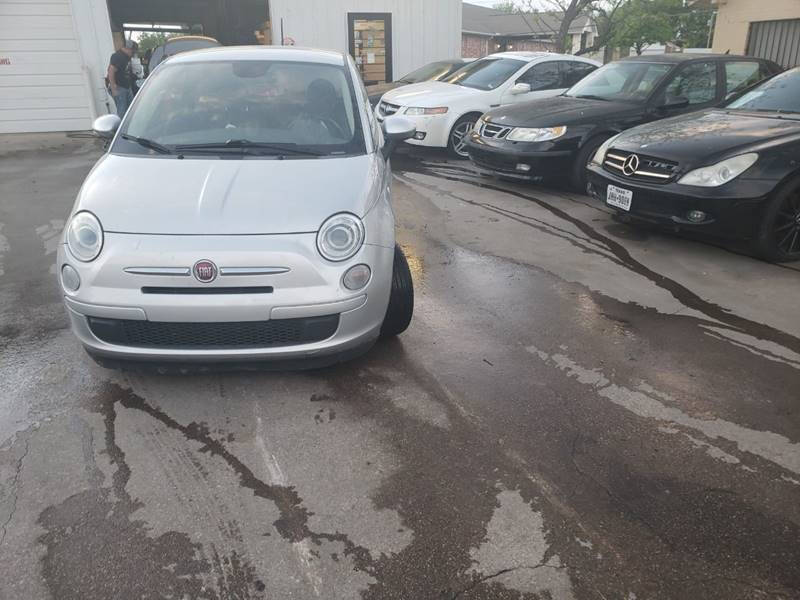 Used 2014 FIAT 500 Pop with VIN 3C3CFFAR9ET169220 for sale in Dallas, TX
