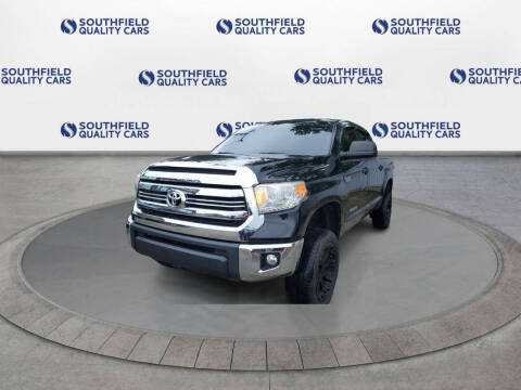 2017 Toyota Tundra for sale at SOUTHFIELD QUALITY CARS in Detroit MI