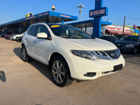 2012 Nissan Murano for sale at Auto Selection of Houston in Houston TX