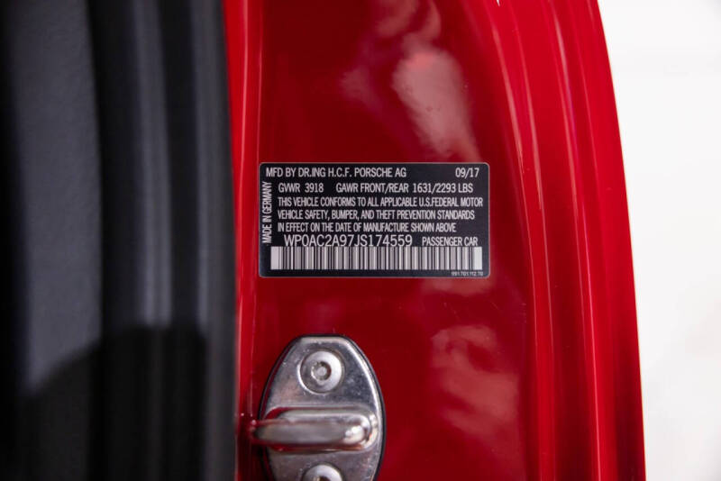 2018 Porsche 911 GT3