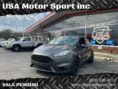 2016 Ford Fiesta for sale at USA Motor Sport inc in Marlborough MA