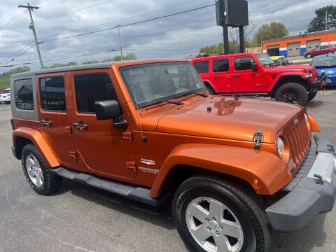 2010 Jeep Wrangler Unlimited for sale at ROUTE 21 AUTO SALES in Uniontown PA