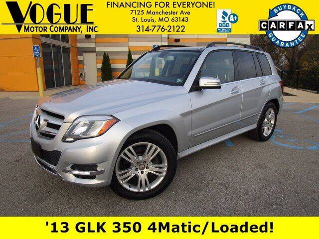 2013 Mercedes-Benz GLK for sale at Vogue Motor Company Inc in Saint Louis MO