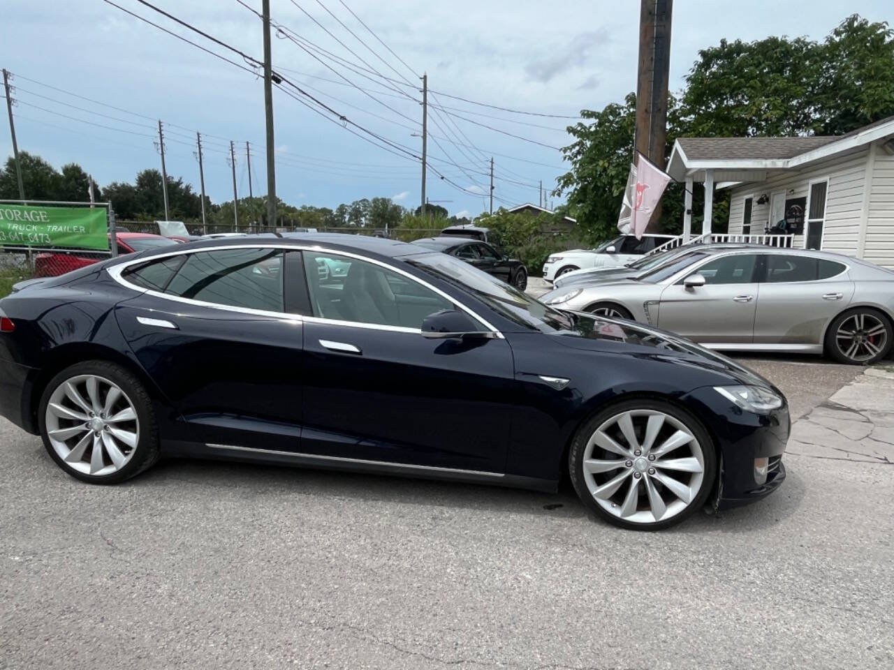 2013 Tesla Model S for sale at Hobgood Auto Sales in Land O Lakes, FL