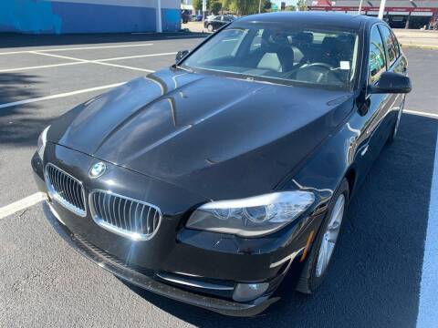 2013 BMW 5 Series for sale at Eden Cars Inc in Hollywood FL