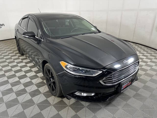 Used 2017 Ford Fusion Energi Titanium with VIN 3FA6P0SU7HR191360 for sale in Bloomington, IL