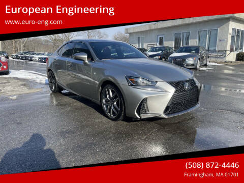 2017 Lexus IS 200t for sale at European Engineering in Framingham MA