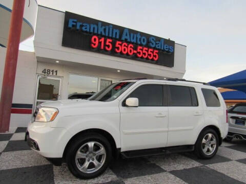 2015 Honda Pilot for sale at Franklin Auto Sales in El Paso TX
