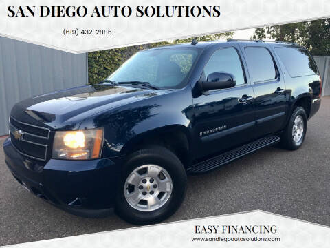 2008 Chevrolet Suburban for sale at San Diego Auto Solutions in Escondido CA