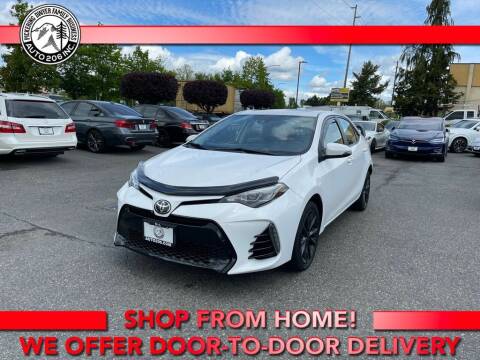 2017 Toyota Corolla for sale at Auto 206, Inc. in Kent WA