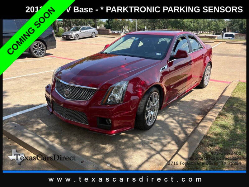 2012 Cadillac CTS-V