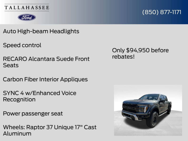 2025 Ford F-150 Raptor