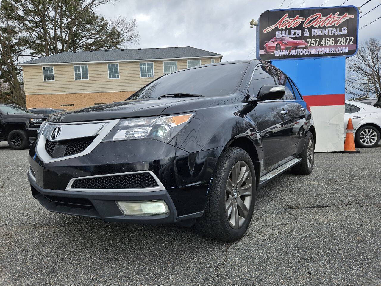 2010 Acura MDX SH AWD w/Advance 4dr SUV Package 