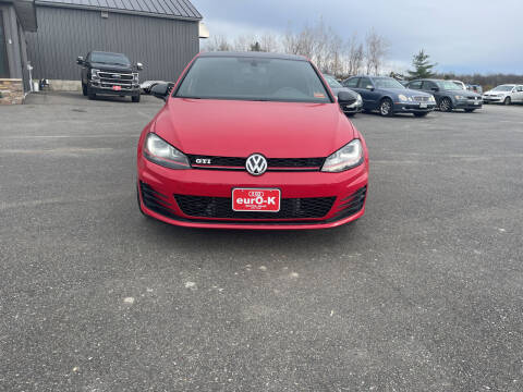 2017 Volkswagen Golf GTI for sale at eurO-K in Benton ME