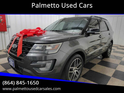 2017 Ford Explorer for sale at Palmetto Used Cars in Piedmont SC