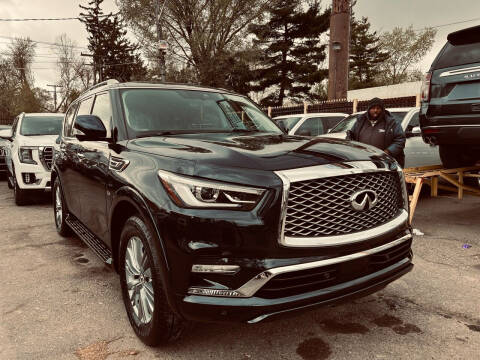 2020 Infiniti QX80 for sale at 3 Brothers Auto Sales Inc in Detroit MI