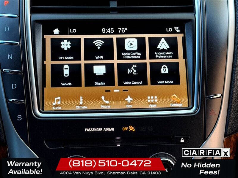 2017 Lincoln MKX Reserve