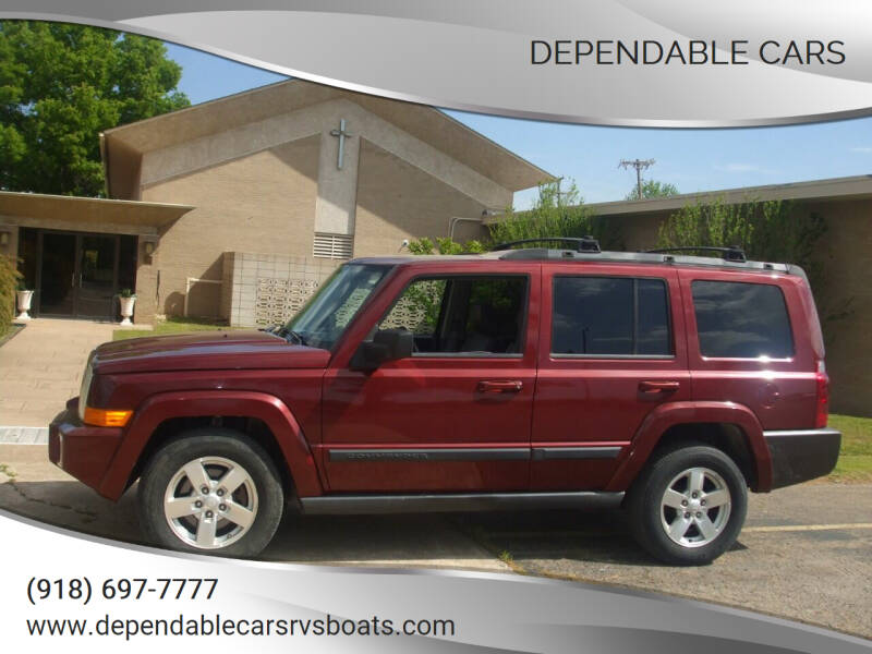2007 Jeep Commander for sale at DEPENDABLE CARS in Mannford OK