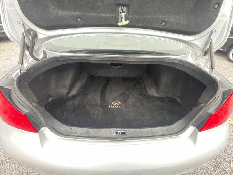 2012 Infiniti G25 Sedan x