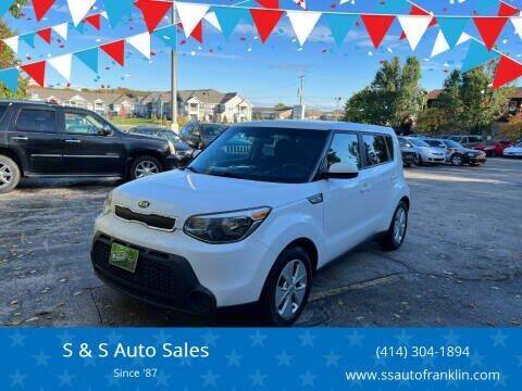 2016 Kia Soul for sale at S & S Auto Sales in Franklin WI