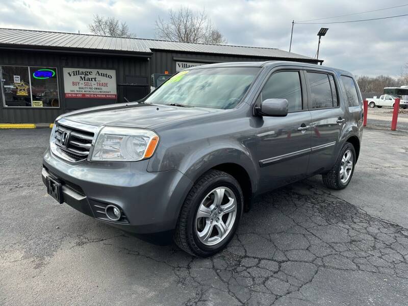 2012 Honda Pilot for sale at VILLAGE AUTO MART LLC in Portage IN